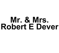 Mr. and Mrs. Robert E. Dever