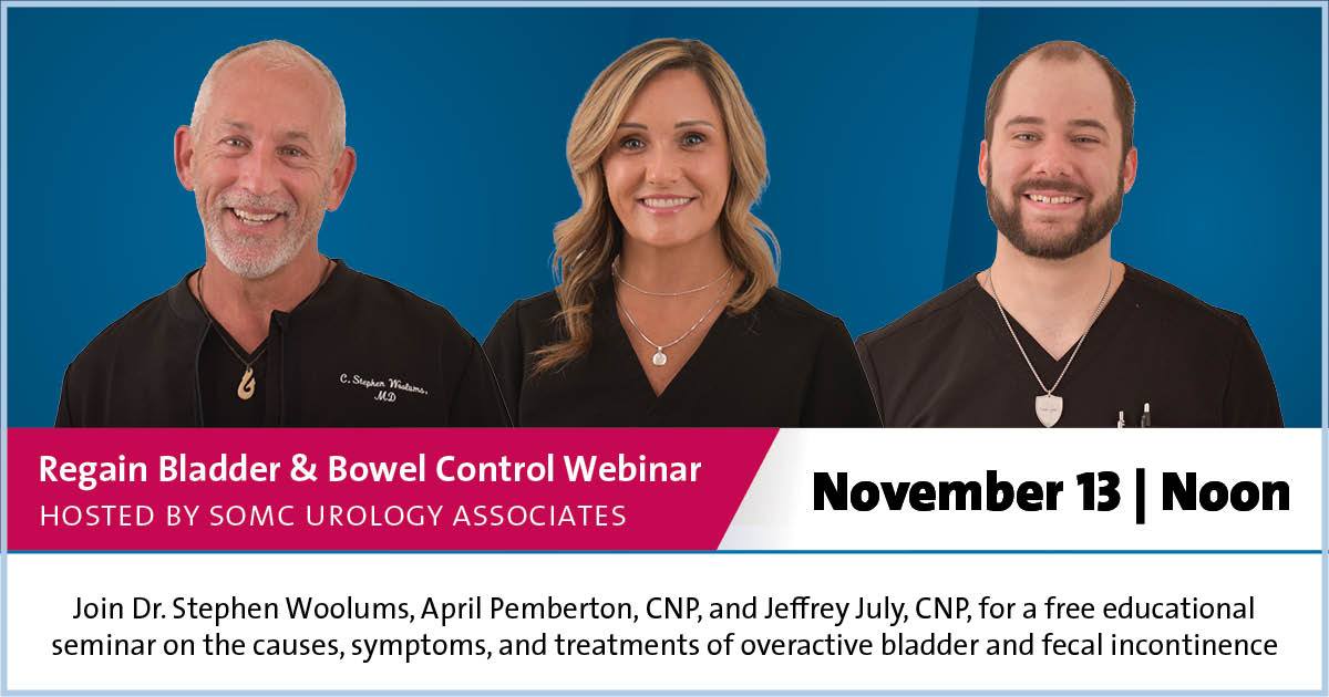 SOMC Urology Associates Hosting Webinar